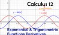 Exponential and Trigonometric Derivative